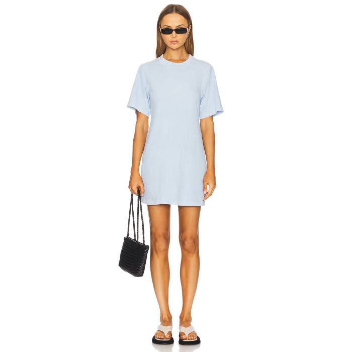 Cotton Citizen 【 Tokyo Tee Mini Dress Women Vintage Powder Blue 】 Tシャツ ドレス レディースフ..