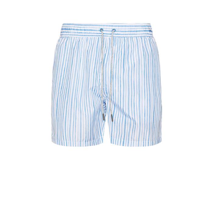 Vintage Summer 【 Ponji Swim Shorts Men Blue 】 ショーツ メンズファッション 水着 メンズ 青色 ブルー