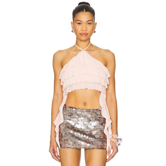 Afrm 【 Agia Top Women Rosey 】 レディース