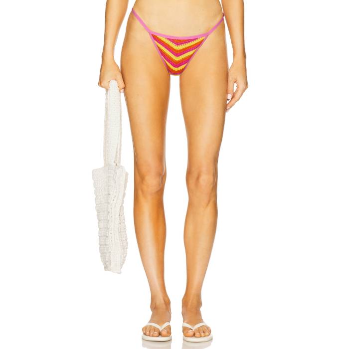ビーチライオット Beach Riot 【 Roxie Bikini Bottom Women Soleil Crochet 】 ズボン ボトムス レディースファッション 水着 レディース