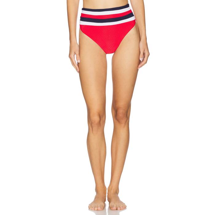 ビーチライオット Beach Riot 【 Millie Bikini Bottom Women American Colorblock 】 ズボン ボトムス レディースファッション 水着 レディース