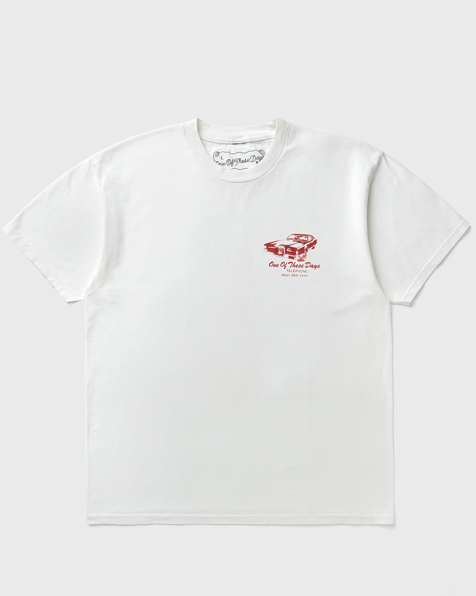 One of these Days 【 One of these Days TIRE SERVICE TSHIRT Men White 】 White 白色 ホワイト