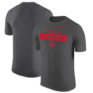 ナイキ NIKE ヒューストン サイドライン レジェンド パフォーマンス Tシャツ チャコール 【 LEGEND NIKE HOUSTON COUGARS 2018 SIDELINE LIFT PERFORMANCE TSHIRT CHARCOAL 】 メンズファッション トップス Tシャ