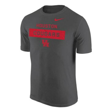 ナイキ NIKE ヒューストン サイドライン レジェンド パフォーマンス Tシャツ チャコール 【 LEGEND NIKE HOUSTON COUGARS 2018 SIDELINE LIFT PERFORMANCE TSHIRT CHARCOAL 】 メンズファッション トップス Tシャ