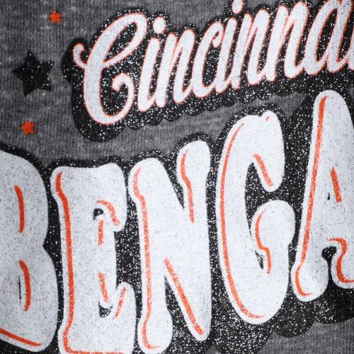 ニューエラ NEW ERA エラ シンシナティ ベンガルズ 子供用 スリーブ Vネック Tシャツ 灰色 グレー グレイ ニューエラ 長袖 【 SLEEVE GRAY GIRLS YOUTH STARRING ROLE TRIBLEND VNECK TSHIRT HEATHERED 】 キッズ