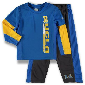 COLOSSEUM ベビー 赤ちゃん用 スリーブ Tシャツ 青 ブルー 【 SLEEVE BLUE COLOSSEUM UCLA BRUINS TODDLER WE GOT US LONG TSHIRT AND PANTS SET GOLD 】 キッズ ベビー マタニティ