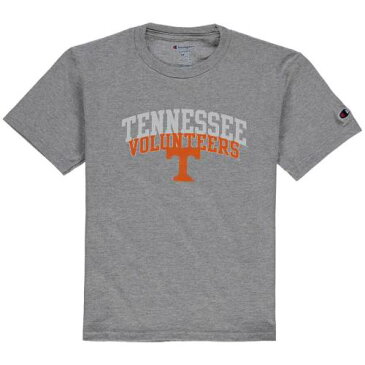 チャンピオン CHAMPION チャンピオン テネシー 子供用 ジャージ Tシャツ 灰色 グレー グレイ 【 GRAY CHAMPION TENNESSEE VOLUNTEERS YOUTH JERSEY TSHIRT 】 キッズ ベビー マタニティ トップス Tシャツ