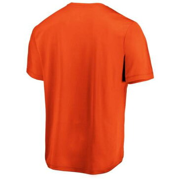 マジェスティック MAJESTIC デトロイト タイガース チーム ロゴ Tシャツ 橙 オレンジ メンズファッション トップス カットソー メンズ 【 Detroit Tigers Synthetic Official Team Logo T-shirt - Orange 】 O