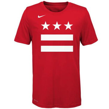 ナイキ NIKE ワシントン ウィザーズ 子供用 ロゴ Tシャツ 赤 レッド キッズ ベビー マタニティ トップス ジュニア 【 Washington Wizards Youth Earned Edition Logo Essential T-shirt - Red 】 Red