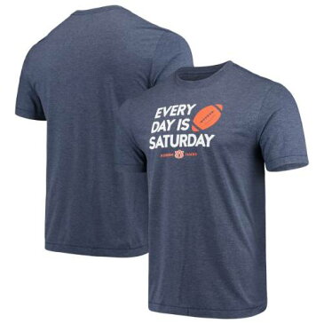 LIFE IS GOOD タイガース クール Tシャツ 紺 ネイビー 【 NAVY LIFE IS GOOD AUBURN TIGERS EVERY DAY SATURDAY COOL TSHIRT 】 メンズファッション トップス Tシャツ カットソー