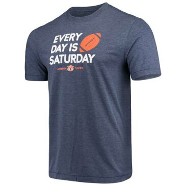 LIFE IS GOOD タイガース クール Tシャツ 紺 ネイビー 【 NAVY LIFE IS GOOD AUBURN TIGERS EVERY DAY SATURDAY COOL TSHIRT 】 メンズファッション トップス Tシャツ カットソー