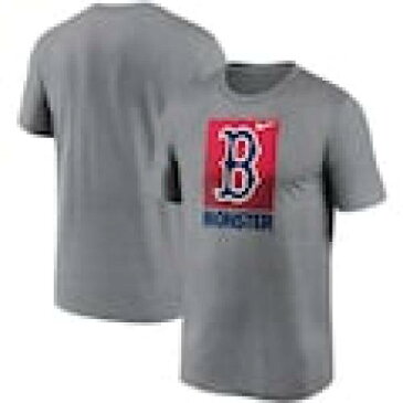 ナイキ NIKE ボストン 赤 レッド ロゴ レジェンド Tシャツ 灰色 グレー グレイ レッドソックス – 【 RED LEGEND GRAY NIKE LOCAL LOGO TSHIRT HEATHERED SHIRT 】 メンズファッション トップス Tシャツ カッ