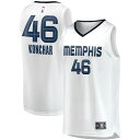 FANATICS BRANDED メンフィス グリズリーズ 子供用 ファスト ジャージ 白 ホワイト 【 WHITE JOHN KONCHAR MEMPHIS GRIZZLIES YOUTH FAST BREAK REPLICA JERSEY ASSOCIATION EDITION 】 スポーツ アウトドア バスケットボ