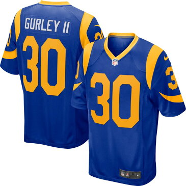 ナイキ NIKE ラムズ ゲーム ジャージ 【 GAME NIKE TODD GURLEY II LOS ANGELES RAMS JERSEY ROYAL 】 スポーツ アウトドア アメリカンフットボール