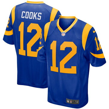 ナイキ NIKE ラムズ ゲーム ジャージ 白 ホワイト スポーツ アウトドア アメリカンフットボール メンズ 【 Brandin Cooks Los Angeles Rams Game Jersey - White 】 Royal