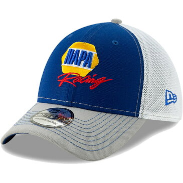 ニューエラ NEW ERA チェイス トラッカー 【 CHASE ELLIOTT NAPA SPONSOR TRUCKER 39THIRTY FLEX HAT ROYAL GRAY 】 バッグ キャップ 帽子 メンズキャップ 送料無料