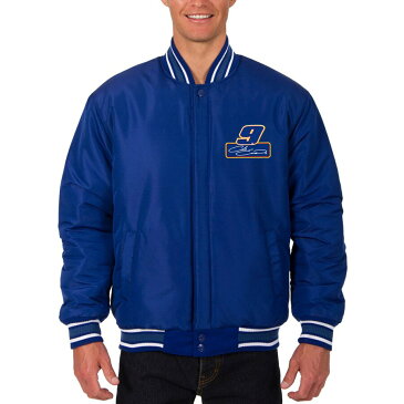 JH DESIGN チェイス 【 CHASE ELLIOTT WOOL VARSITY JACKET ROYAL 】 メンズファッション コート ジャケット 送料無料