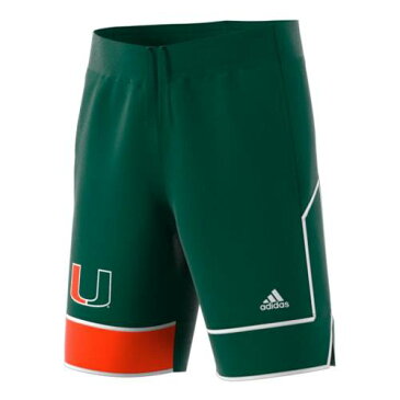 アディダス ADIDAS マイアミ ハリケーンズ バスケットボール ショーツ ハーフパンツ 緑 グリーン 【 GREEN ADIDAS REPLICA BASKETBALL SHORTS 】 スポーツ アウトドア バスケットボール メンズ ハー