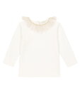 ジュニア キッズ 【 BONPOINT BABY TIAME RUFFLECOLLAR TOP 】