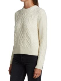 コー トレーナー レディース 【 CO CASHMERE CREWNECK SWEATER MUSTARD 】
