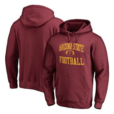 FANATICS BRANDED アリゾナ スケートボード メンズファッション トップス パーカー メンズ 【 Arizona State Sun Devils First Sprint Pullover Hoodie - Maroon 】 Maroon