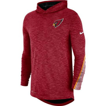 ナイキ NIKE アリゾナ カーディナルス サイドライン スクリメージ パフォーマンス スリーブ Tシャツ 赤 カーディナル 【 SLEEVE NIKE ARIZONA CARDINALS SIDELINE SCRIMMAGE PERFORMANCE LONG HOODIE TSHIRT HEATHERE