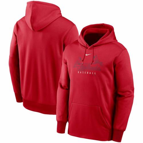 ナイキ NIKE カーディナルス フリース パフォーマンス フーディー パーカー 赤 レッド セントルイス カージナルス 【 RED NIKE OUTLINE WORDMARK FLEECE PERFORMANCE 】 メンズファッション トップス