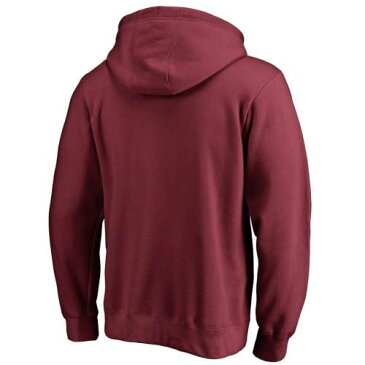 FANATICS BRANDED フロリダ スケートボード ロゴ メンズファッション トップス パーカー メンズ 【 Florida State Seminoles Splatter Logo Pullover Hoodie - Garnet 】 Garnet