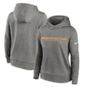 ナイキ NIKE ワシントン チーム レディース パフォーマンス フーディー パーカー ヘザー チャコール WOMEN'S 【 TEAM HEATHER NIKE WASHINGTON FOOTBALL PERFORMANCE CHARCOAL 】 レディースファッション トッ