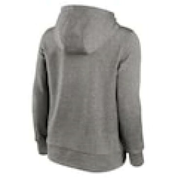 ナイキ NIKE ワシントン チーム レディース パフォーマンス フーディー パーカー ヘザー チャコール WOMEN'S 【 TEAM HEATHER NIKE WASHINGTON FOOTBALL PERFORMANCE CHARCOAL 】 レディースファッション トッ