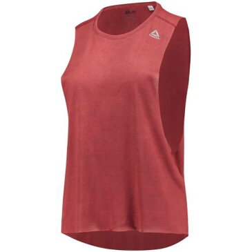 リーボック REEBOK リーボック レディース コンバット タンクトップ 赤 レッド WOMEN'S 【 RED REEBOK COMBAT SPRAYDYE 】 レディースファッション トップス Tシャツ カットソー