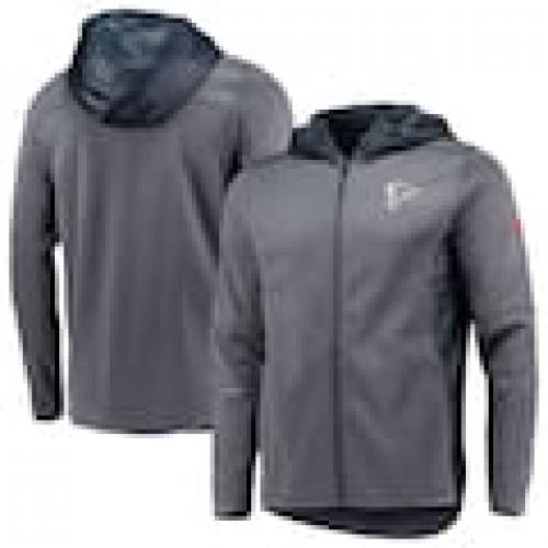 アンダーアーマー UNDER ARMOUR アトランタ ファルコンズ オーセンティック フルジップ チャコール 【 UNDER ARMOUR COMBINE AUTHENTIC FULLZIP SWACKET CHARCOAL 】 メンズファッション コート ジャケット