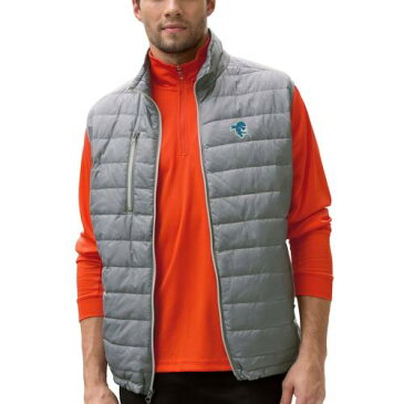 ビンテージアパレル VANTAGE APPAREL 海賊団 ベスト 灰色 グレー グレイ 【 GRAY VANTAGE APPAREL SETON HALL PIRATES APEX COMPRESSIBLE QUILTED VEST 】 メンズファッション コート ジャケット