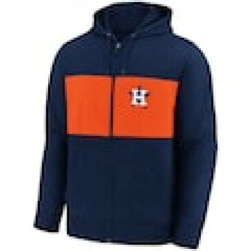 ファナティクス FANATICS BRANDED ヒューストン アストロズ チーム フルジップ フーディー パーカー ジャケット 紺色 ネイビー FULLジップフーディー 【 TEAM FANATICS BRANDED TWILL JACKET NAVY 】 メン