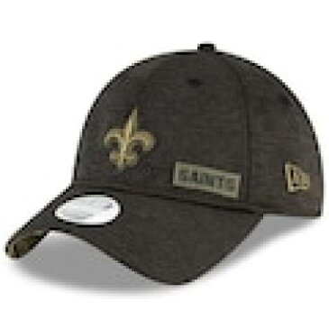 ニューエラ NEW ERA エラ セインツ レディース ヘザー 黒色 ブラック ニューエラ ニューオーリンズ WOMEN'S 【 HEATHER 2020 SALUTE TO SERVICE 9TWENTY ADJUSTABLE HAT BLACK 】 バッグ キャップ 帽子 レディ