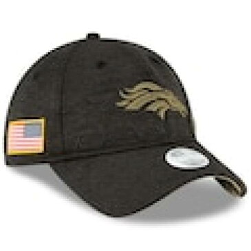 ニューエラ NEW ERA エラ デンバー ブロンコス レディース ヘザー 黒色 ブラック ニューエラ WOMEN'S 【 HEATHER 2020 SALUTE TO SERVICE 9TWENTY ADJUSTABLE HAT BLACK 】 バッグ キャップ 帽子 レディースキ