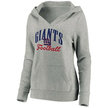 ファナティクス FANATICS BRANDED ジャイアンツ レディース ロゴ ヘザー 灰色 グレー グレイ ニューヨーク WOMEN'S 【 HEATHER GRAY FANATICS BRANDED SPLATTER LOGO V 】 レディースファッション トップス ス