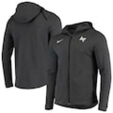 ナイキ NIKE エア ファルコンズ フルジップ パフォーマンス フーディー パーカー チャコール エアフォース 【 AIR NIKE SHOWTIME FULLZIP PERFORMANCE HOODIE CHARCOAL 】 メンズファッション トップス ス
