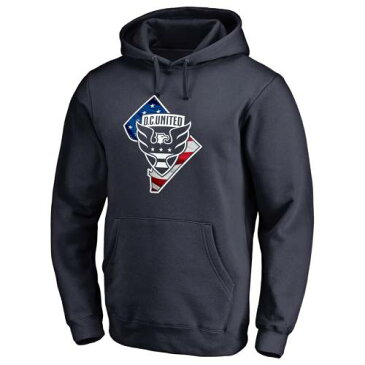 FANATICS BRANDED スケートボード 紺 ネイビー D.c. メンズファッション トップス パーカー メンズ 【 D.c. United Banner State Pullover Hoodie - Navy 】 Navy