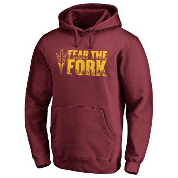 FANATICS BRANDED アリゾナ スケートボード コレクション メンズファッション トップス パーカー メンズ 【 Arizona State Sun Devils Hometown Collection Pullover Hoodie - Maroon 】 Maroon