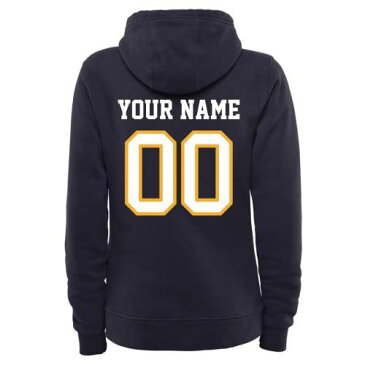 FANATICS BRANDED スケートボード レディース バスケットボール 紺 ネイビー レディースファッション トップス パーカー 【 [customized Item] Kent State Golden Flashes Womens Personalized Basketball Pullover Hood