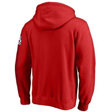 FANATICS BRANDED カーディナルス チーム ST. 【 TEAM LOUIS CARDINALS FRONT LINE PULLOVER HOODIE RED 】 メンズファッション トップス パーカー 送料無料