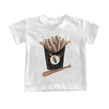 TINY TURNIP シカゴ 白色 ホワイト 子供用 Tシャツ ホワイトソックス ジュニア キッズ 【 TINY TURNIP YOUTH HOT BATS TSHIRT WHITE 】