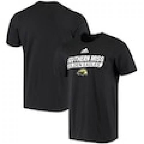 アディダス イーグルス Tシャツ 黒色 ブラック ゴールデンイーグルス メンズ 【 ADIDAS SOUTHERN MISS TAILSWEEP AMPLIFIER TSHIRT BLACK 】