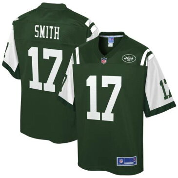 NFL PRO LINE プロ ジェッツ ジャージ 緑 グリーン 【 NFL JETS GREEN PRO LINE JEFF SMITH NEW YORK PLAYER JERSEY GOTHAM 】 スポーツ アウトドア アメリカンフットボール