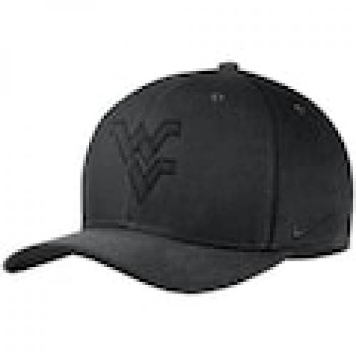 ナイキ バージニア マウンテニアーズ パフォーマンス クラシック 黒色 ブラック ウエストバージニア メンズ 【 NIKE PERFORMANCE CLASSIC 99 TRIPLE BLACK FLEX HAT 】