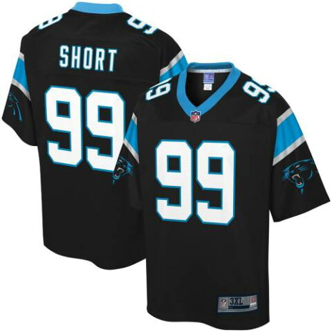 NFL PRO LINE カロライナ パンサーズ ジャージ 黒 ブラック スポーツ アウトドア アメリカンフットボール メンズ 【 Kawann Short Carolina Panthers Big And Tall Player Jersey - Black 】 Black