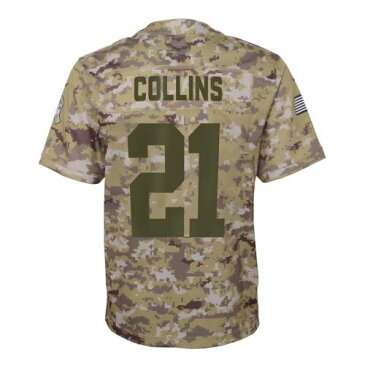 ナイキ NIKE ジャイアンツ 子供用 ゲーム ジャージ スポーツ アウトドア アメリカンフットボール ジュニア キッズ 【 Landon Collins New York Giants Youth Salute To Service Game Jersey - Camo 】 Camo