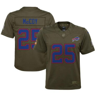 ナイキ NIKE バッファロー ビルズ 子供用 ゲーム ジャージ オリーブ 【 GAME OLIVE NIKE LESEAN MCCOY BUFFALO BILLS YOUTH SALUTE TO SERVICE JERSEY 】 スポーツ アウトドア アメリカンフットボール