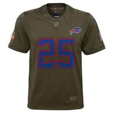 ナイキ NIKE バッファロー ビルズ 子供用 ゲーム ジャージ オリーブ 【 GAME OLIVE NIKE LESEAN MCCOY BUFFALO BILLS YOUTH SALUTE TO SERVICE JERSEY 】 スポーツ アウトドア アメリカンフットボール